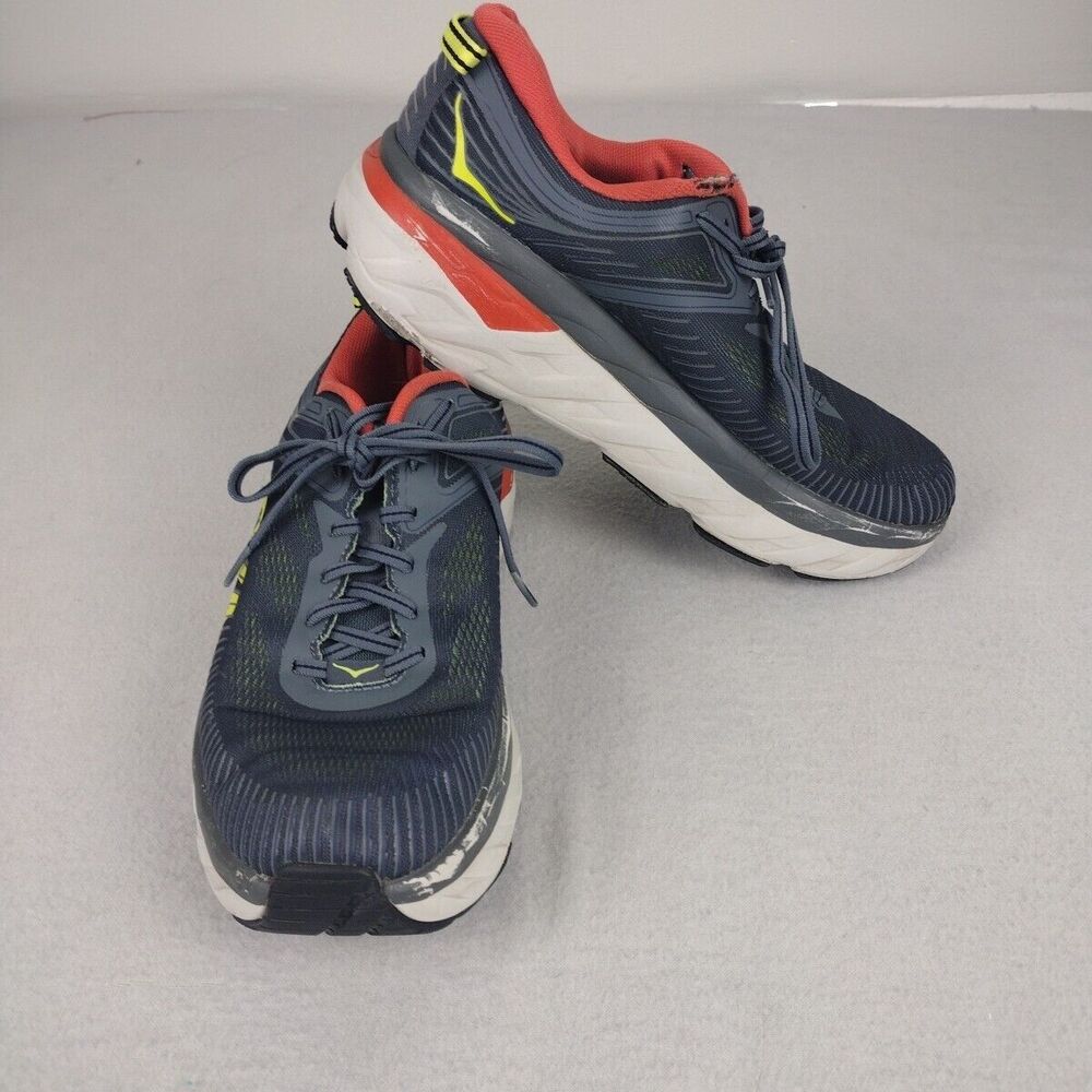 Hoka One One Mens Size 9 Bondi 7 Shoes 1110518 Running Sneakers Athletic